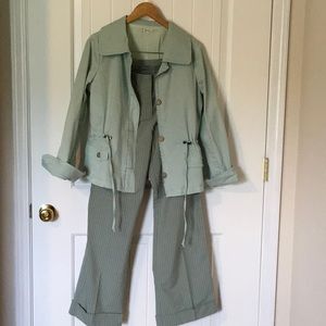 Tyler Böe spring style jacket and pants set
